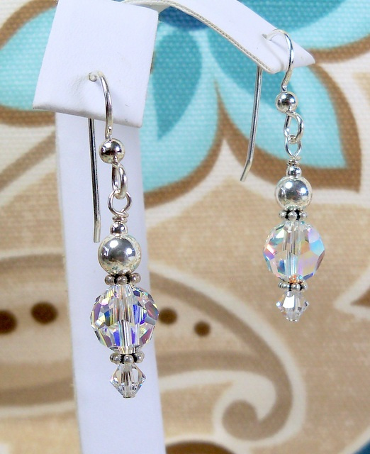 NEW! Swarovski Aurora Borealis Earrings