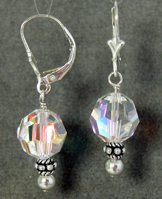 Large Crystal Earrings