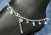 Crystal AB Dangles Anklet