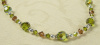 NEW! Swarovski Olive and Smokey Topaz Necklace