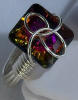 Volcano Button Ring