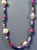 NEW! Mother of Pearl and Mixed Stone Necklace