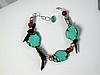 Turquoise Slab Mix Bracelet