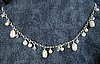 Pearl and Crystal Dangle Necklace