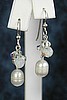 Pearl and Crystal Cluster Earring