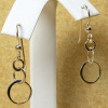 NEW! Layered Sterling Circle Earrings